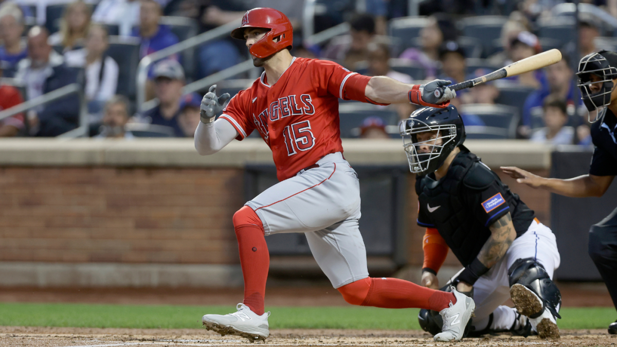 Angels' waiver-wire salary dump still doesn't get team under CBT threshold  after Randal Grichuk goes unclaimed 