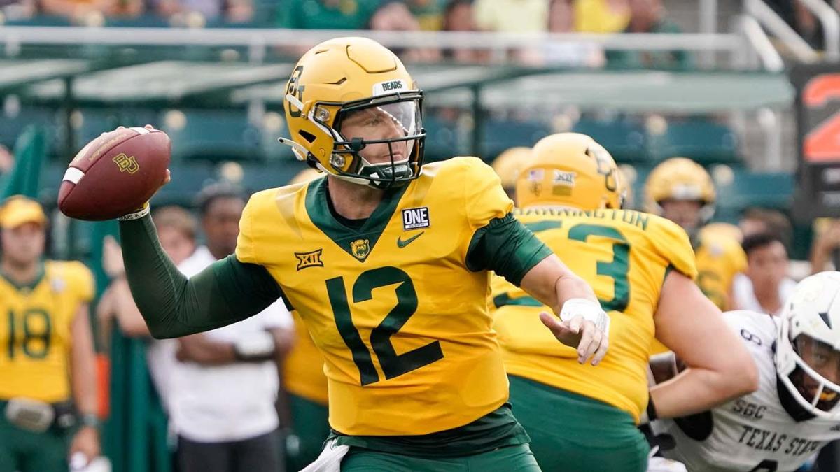 Baylor QB Blake Shapen Out 2-3 Weeks With MCL Injury As Bears Face ...