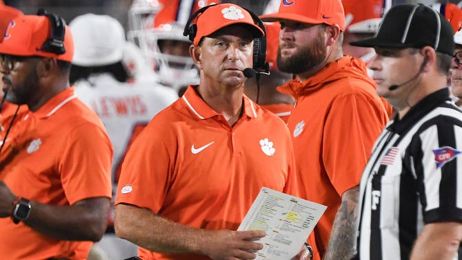 NCAA Football: Clemson at Duke