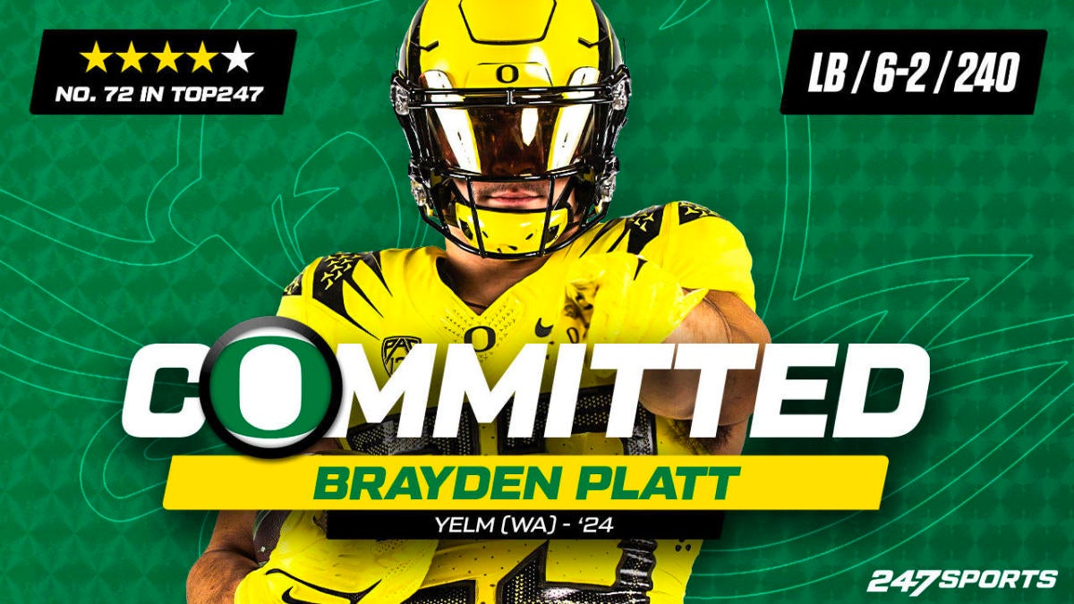 WATCH: 4-star LB Brayden Platt commits to Oregon LIVE on 247Sports -  CBSSports.com