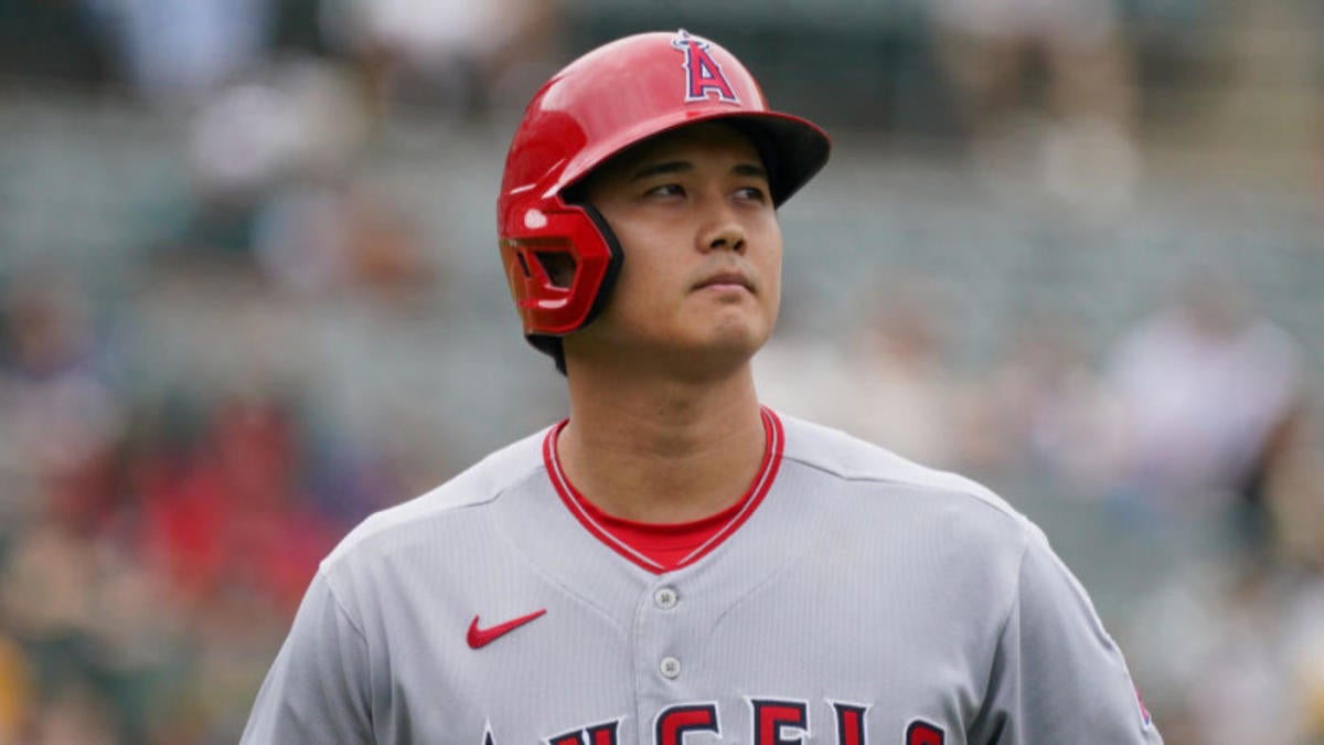 Literally just a screenshot of Ohtani wearing the Angels uniform