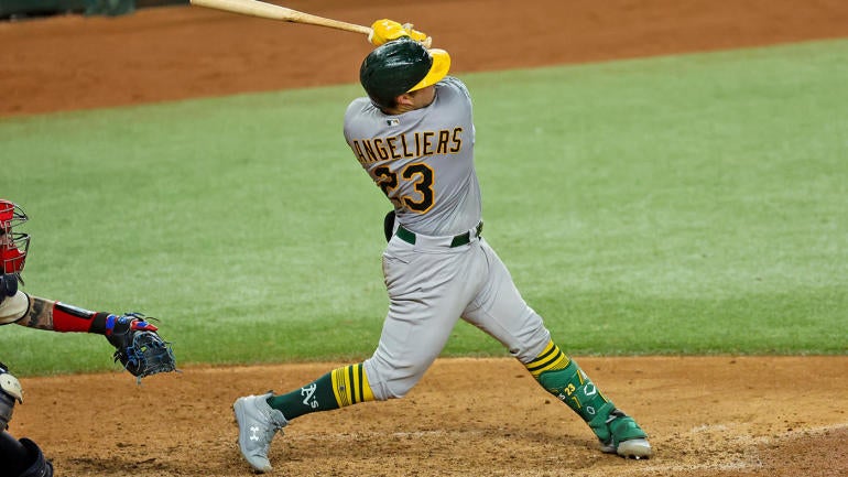MLB: Oakland Athletics at Texas Rangers