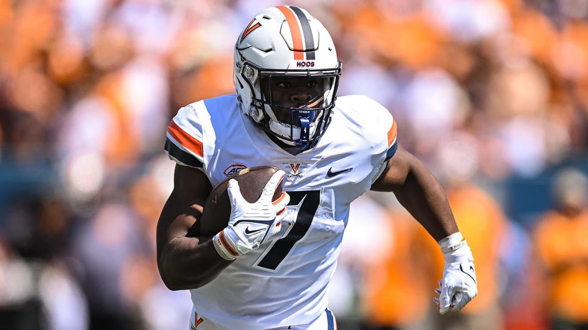 WATCH Virginia RB Mike Hollins scores first TD after surviving