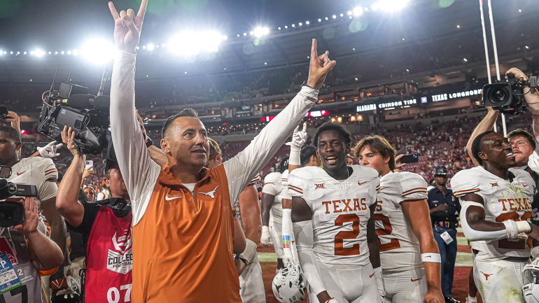 Texas, Steve Sarkisian Crack Alabama's Mystique While Engulfing Tide In ...