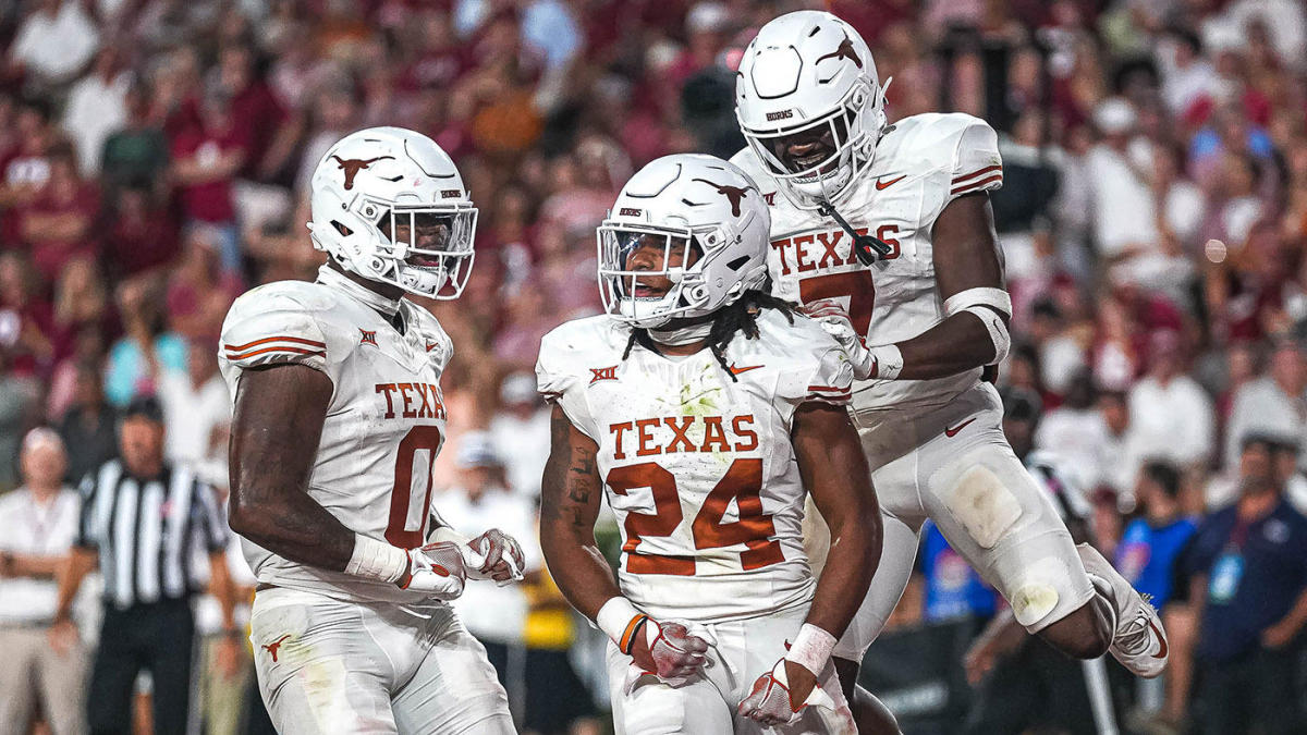 AP Top 25 poll Texas surges into top five, Alabama holds inside top 10