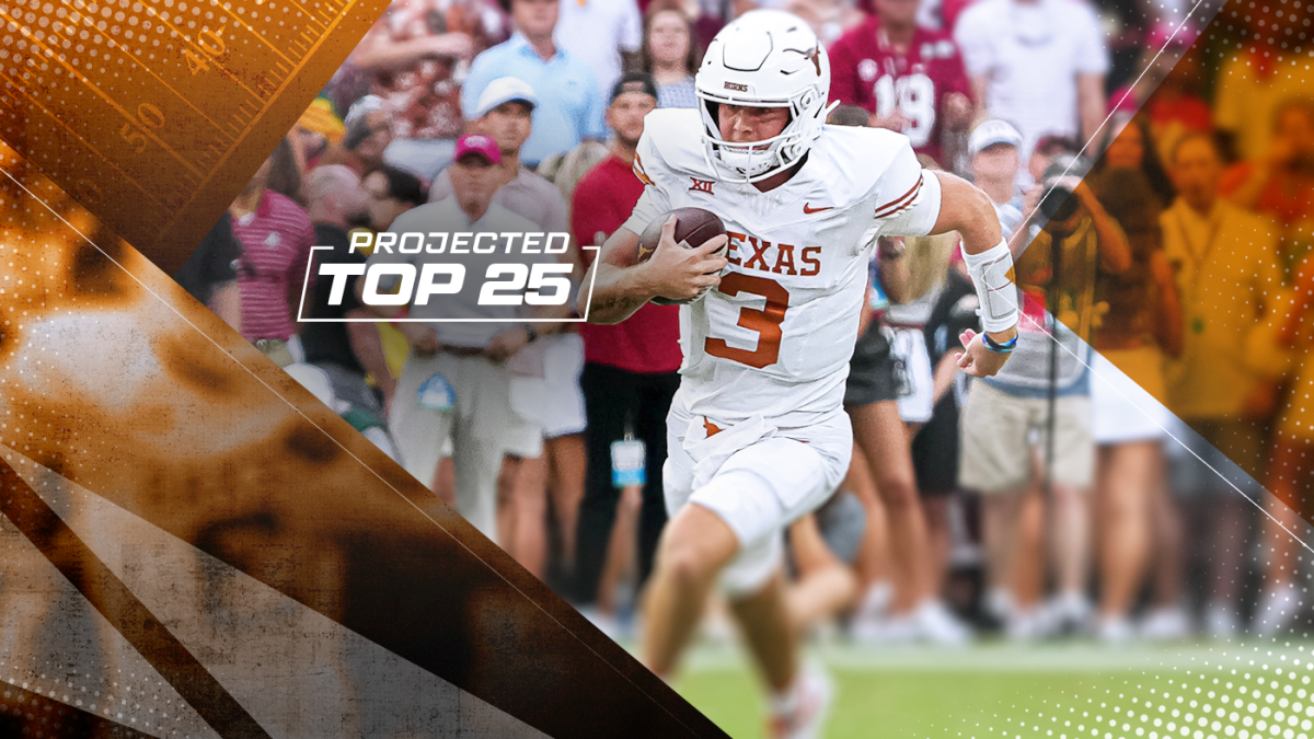 Tomorrow's Top 25 Today: Texas charges into top three of new