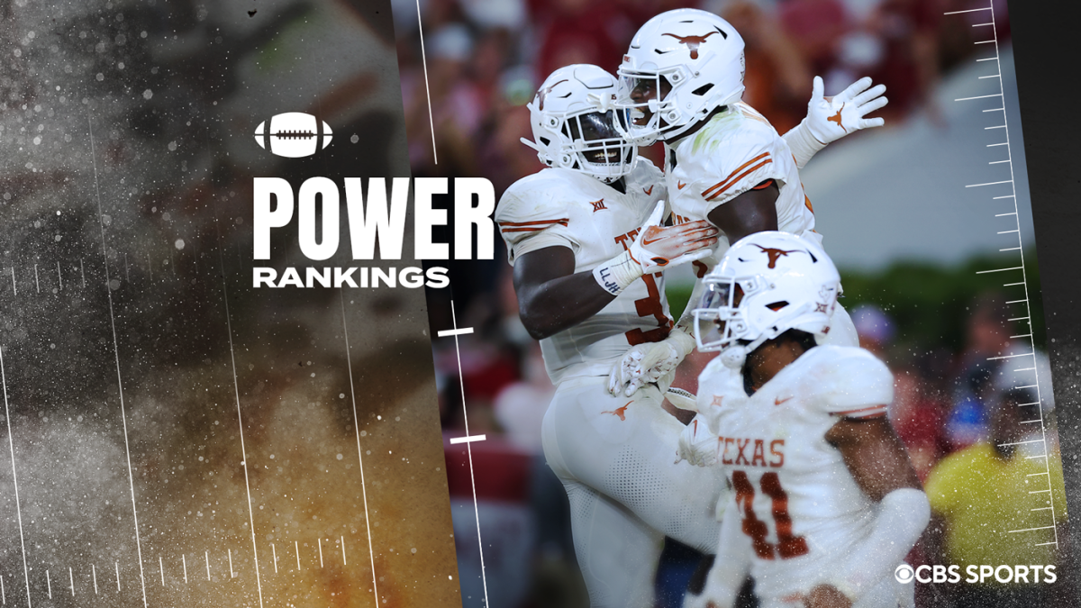 College football power rankings: UT, A&M take top two spots