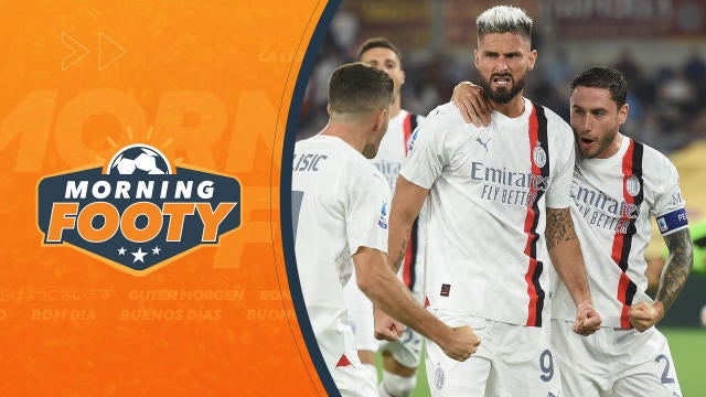 Olivier Giroud Returns To Training With Milan! | Morning Footy Part 8