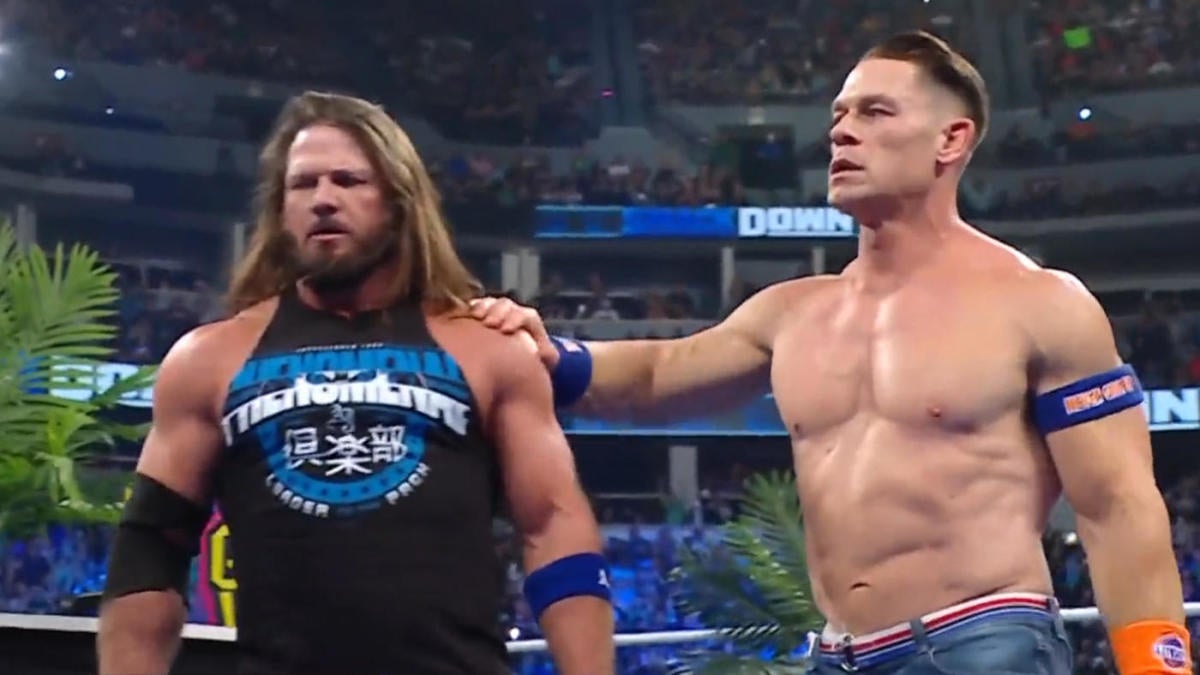 Wwe Smackdown Results Recap Grades John Cena And Aj Styles Align