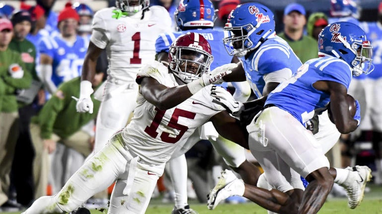 NCAA Football: Alabama at Mississippi