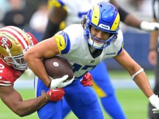 Rams vs 49ers, NFC Championship: Ben Skowronek had the drop of the year -  Turf Show Times