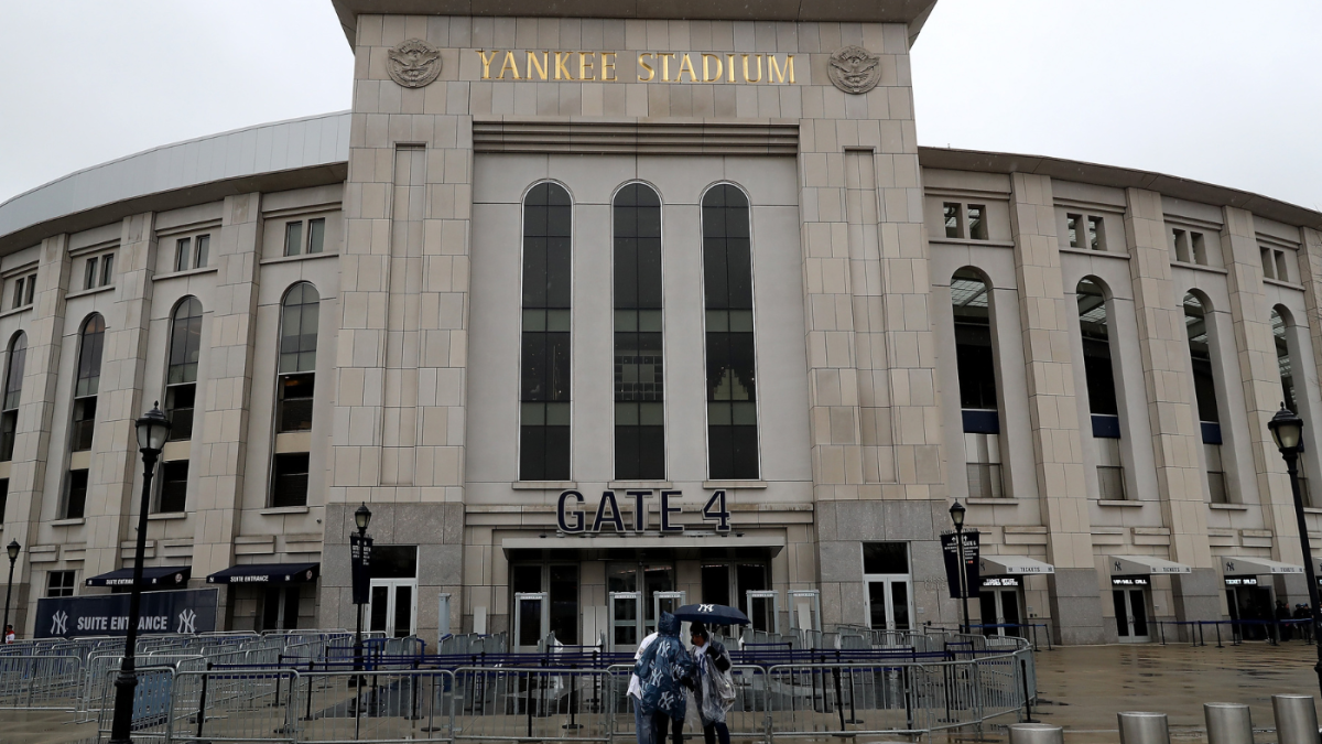 New York Yankees on X: Today's Yankees-Diamondbacks game that was  rescheduled due to the forecast of sustained inclement weather will be  played on Monday, September 25, at 1:05pm at Yankee Stadium.   /