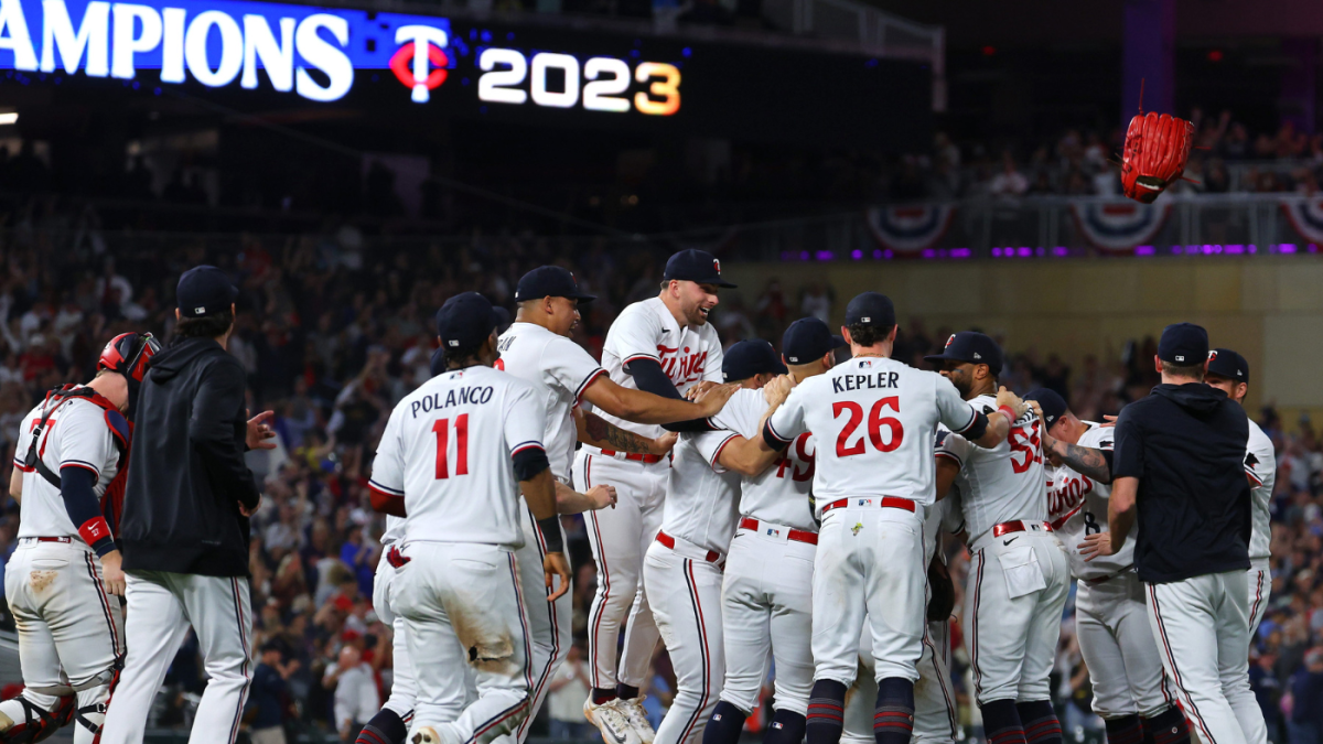 Twins players reflect on clinching AL Central title, first playoff  appearance since 2020