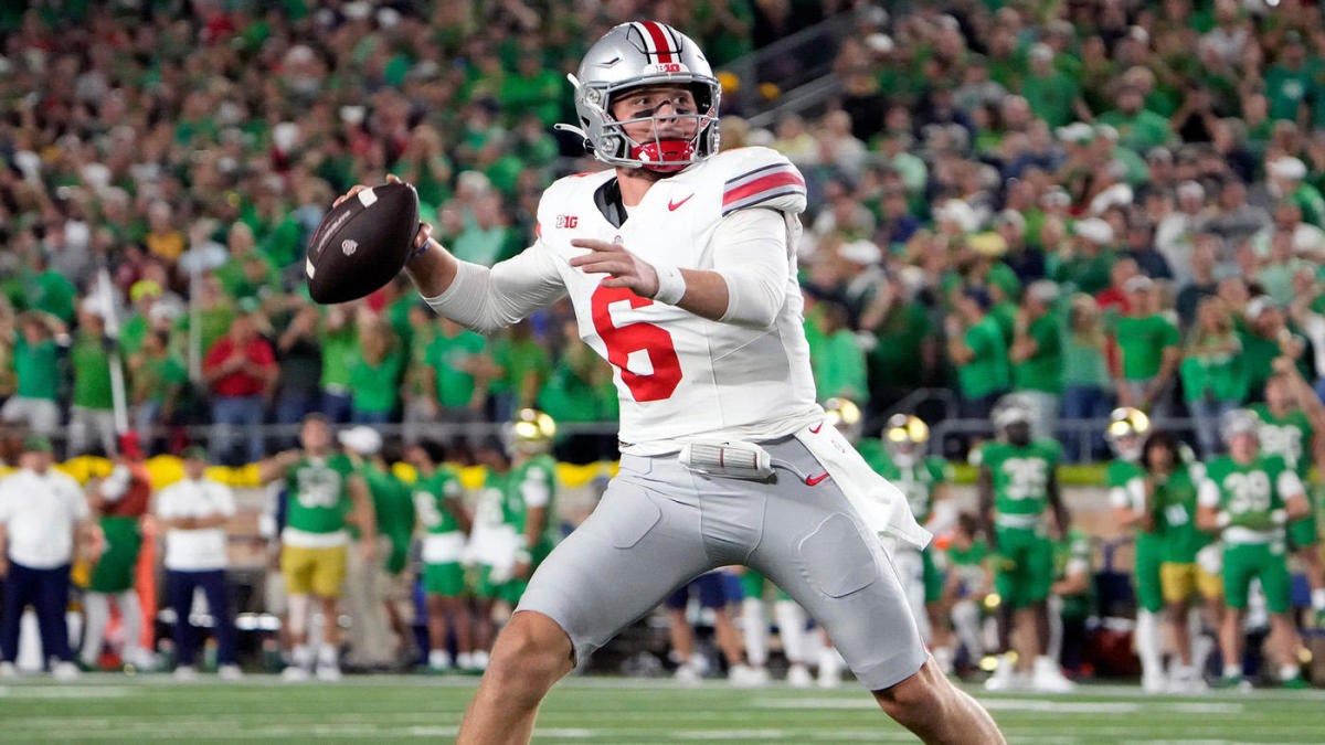 AP Top 25 poll Ohio State jumps Florida State, USC as Notre Dame falls in latest college football rankings