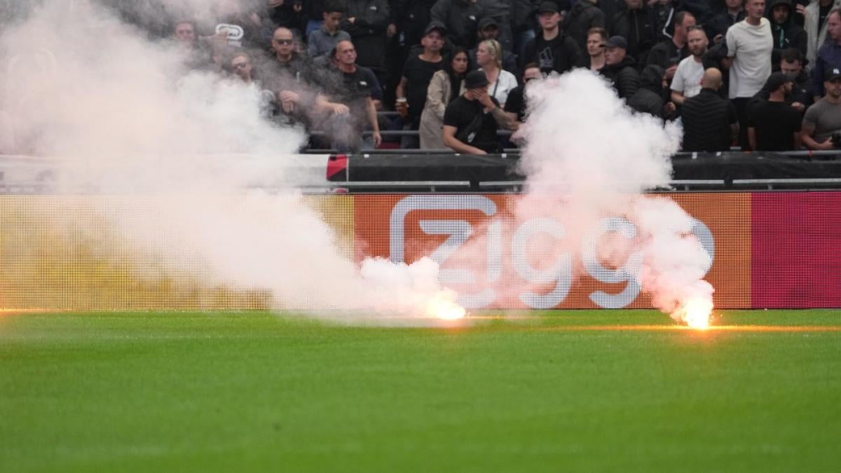 Abandoned Ajax v Feyenoord match set to resume on Wednesday