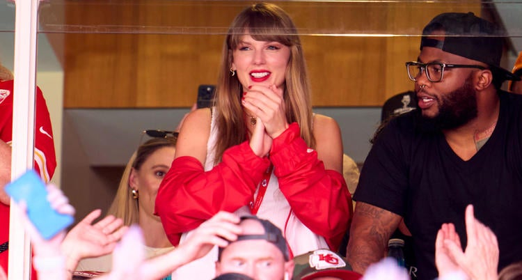 Where to find the windbreaker Taylor Swift wore to watch Travis