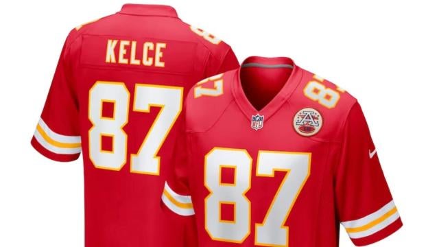 2023 Travis Kelce jersey: Taylor Swift rumors heat up the demand for home  and away Chiefs gear 