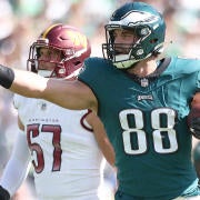 Miami Dolphins tight end Durham Smythe (81) on the field as the