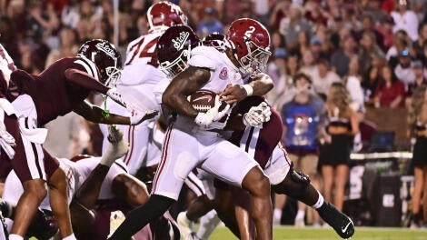 NCAA Football: Alabama at Mississippi State
