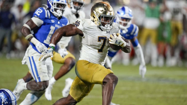 NCAA Football: Notre Dame at Duke