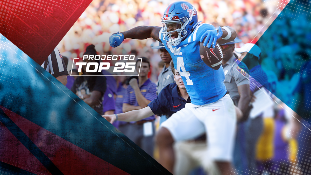 Tomorrows Top 25 Today Ole Miss surges up college football rankings after shootout win vs