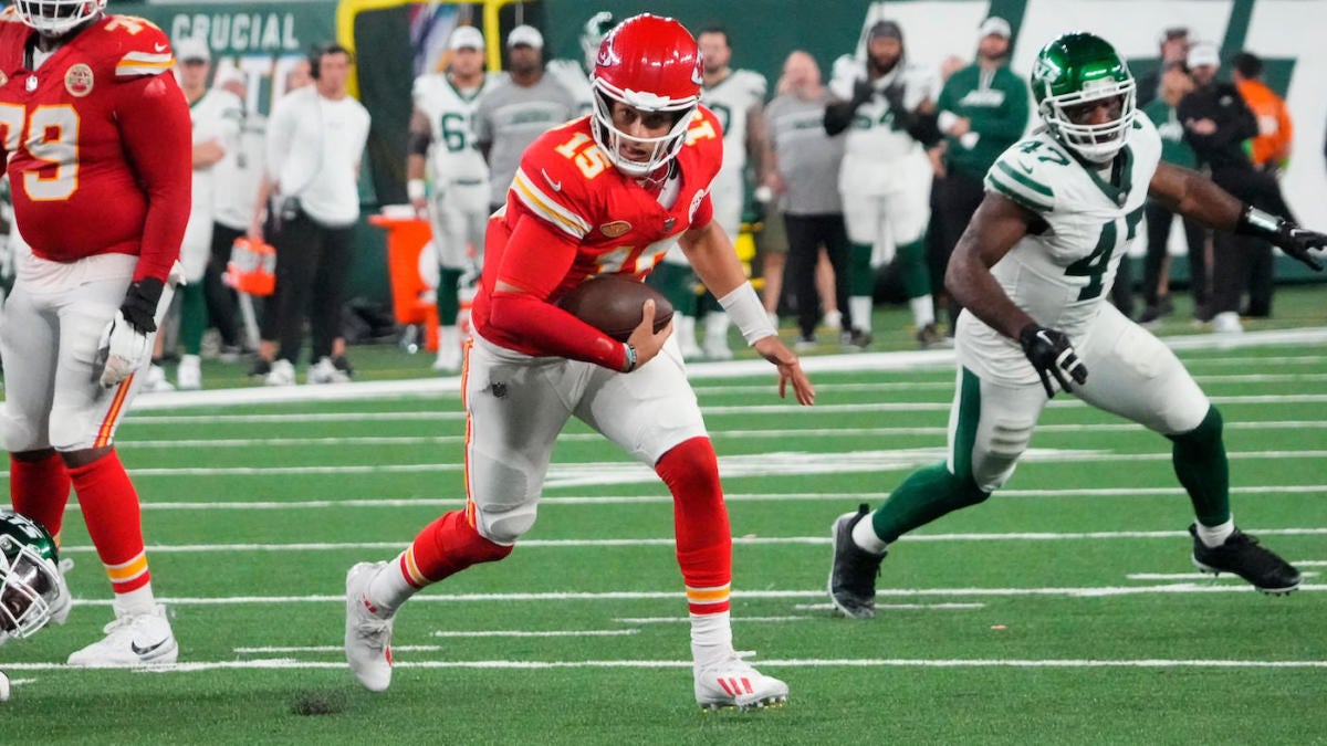 The Kansas City Chiefs' Patrick Mahomes Is Running More Than Ever