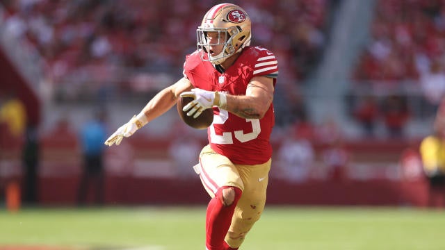 Christian McCaffrey ties Jerry Rice's record in 49ers history on TNF