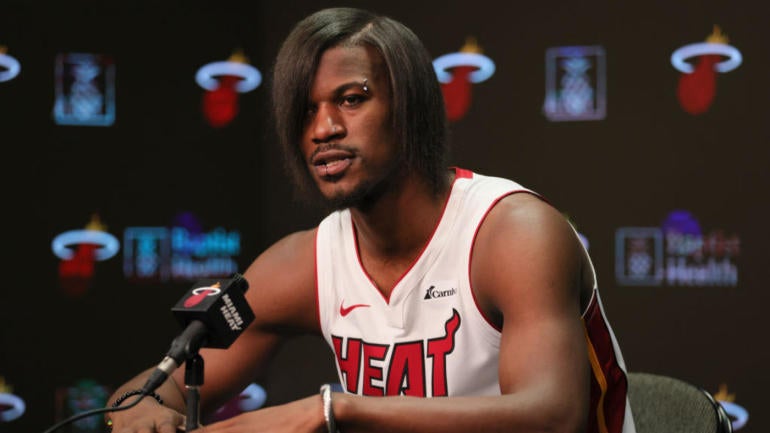 LOOK: Heat's Jimmy Butler Brings 'emo' Look To Media Day, Declares ...