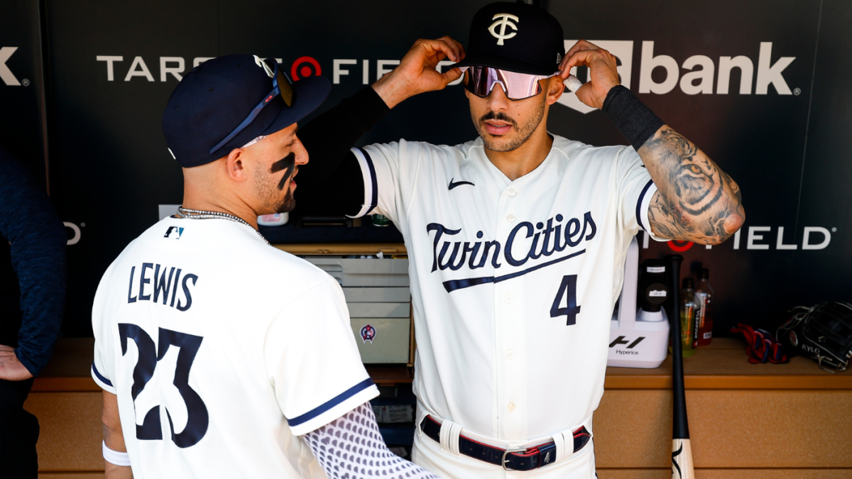 Minnesota Twins Carlos Correa Byron Buxton and Royce Lewis