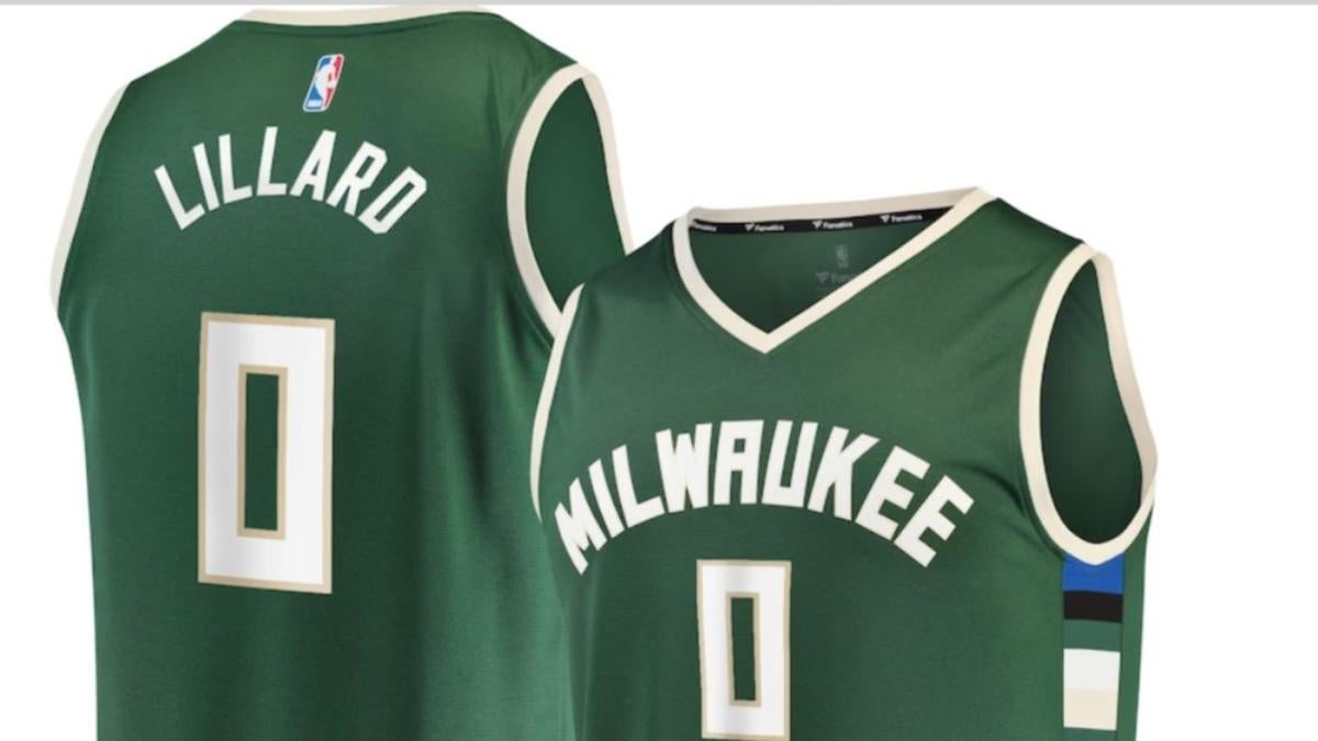 Damian Lillard Bucks jerseys are flying off shelves following Bucks trade: Here's how, where to get yours