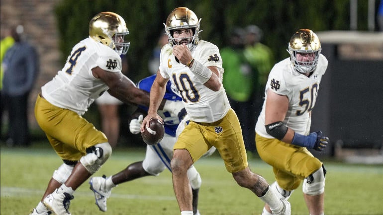 NCAA Football: Notre Dame at Duke