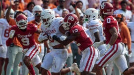 Texas vs. Oklahoma live stream, watch online, TV channel, kickoff time, prediction, expert picks