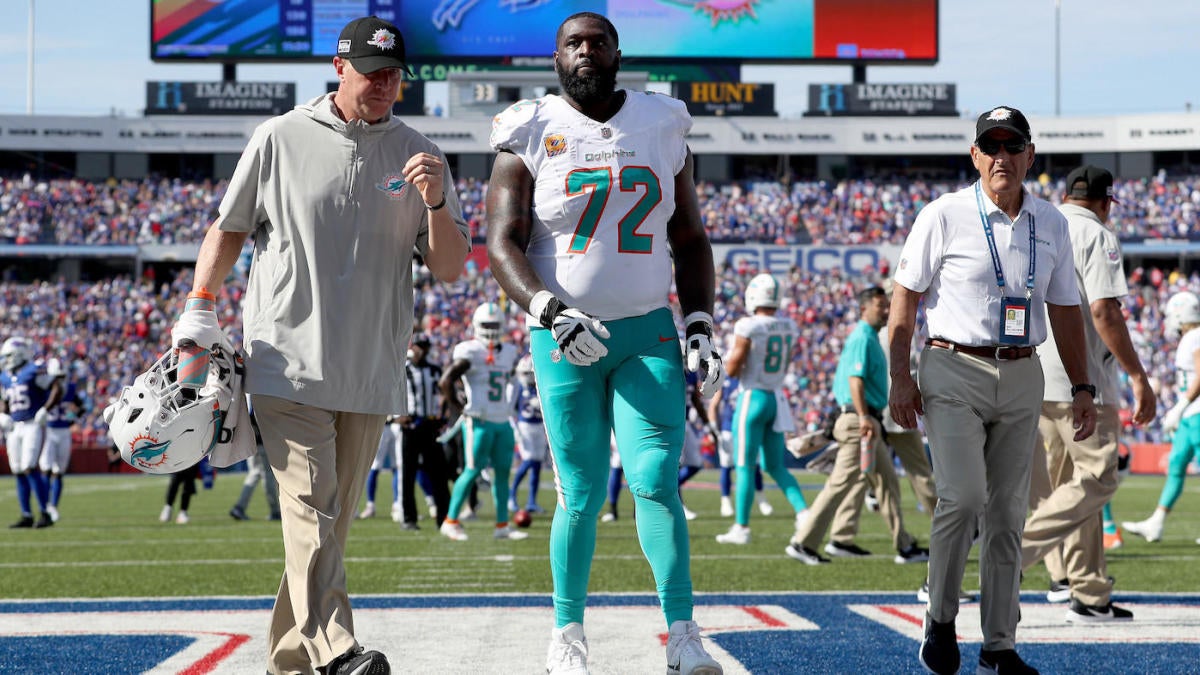 Dolphins injury report: Terron Armstead, Raheem Mostert updates