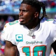 October 9, 2022, East Rutherford, New Jersey, USA: Miami Dolphins  cornerback Keion Crossen