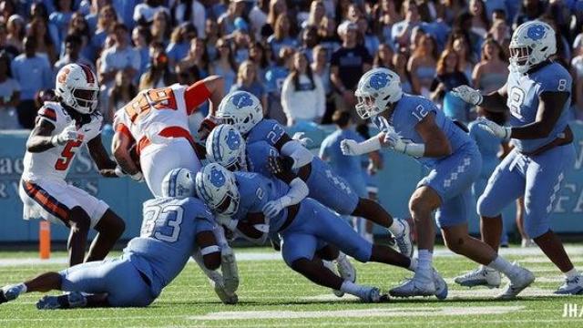 Gene Chizik on why he's been impressed with UNC defensive lineman Travis  Shaw - Tar Heel Times - 4/11/2023