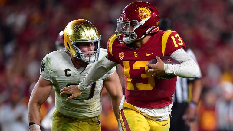 NCAA Football: Notre Dame at Southern California