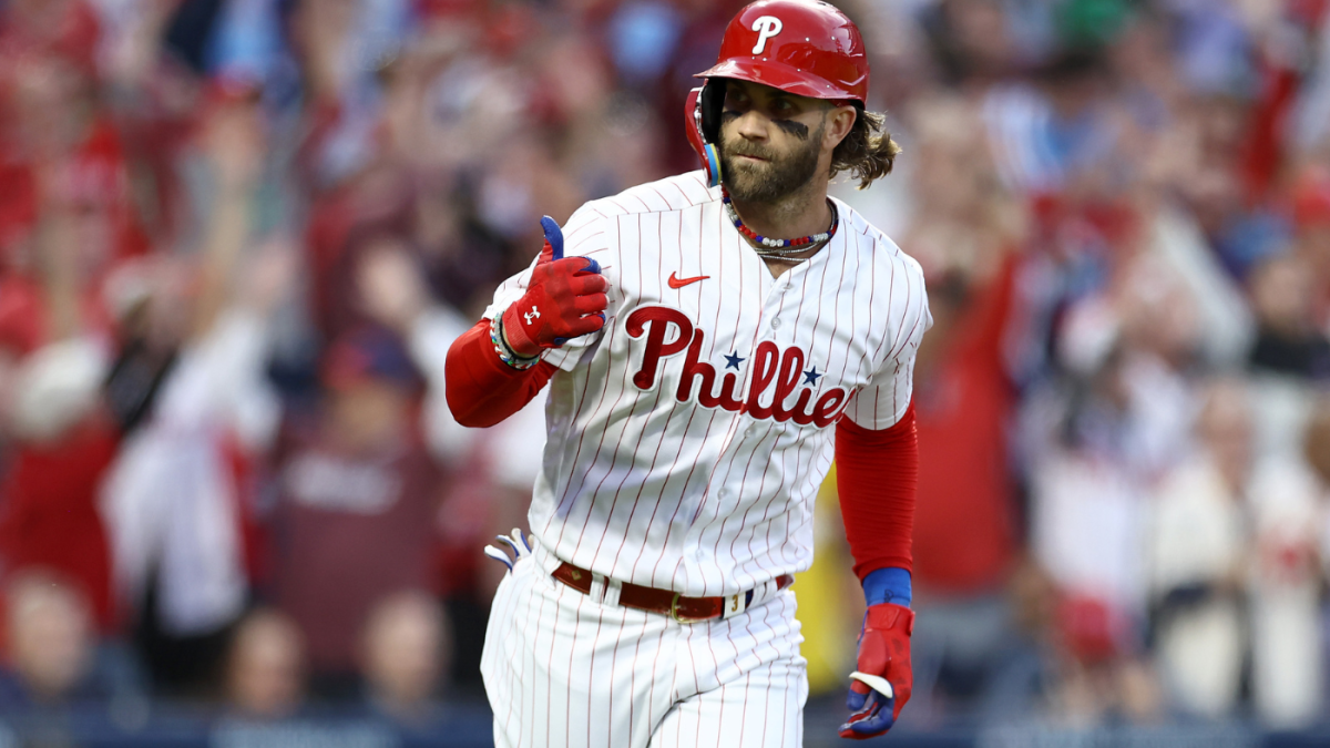 Phillies vs. Braves live updates, highlights: Bryce Harper&rsquo;s three-run home run gives Philly NLDS Game 3 lead