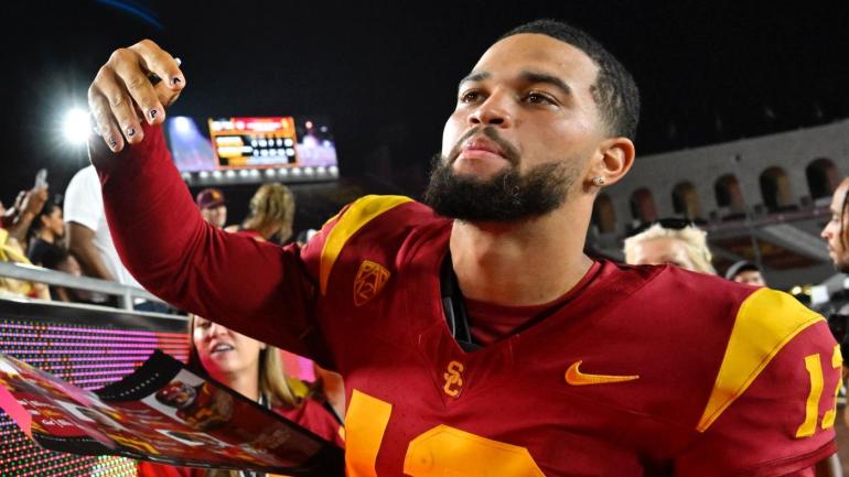 USC's Caleb Williams explains why he paints his fingernails for every ...