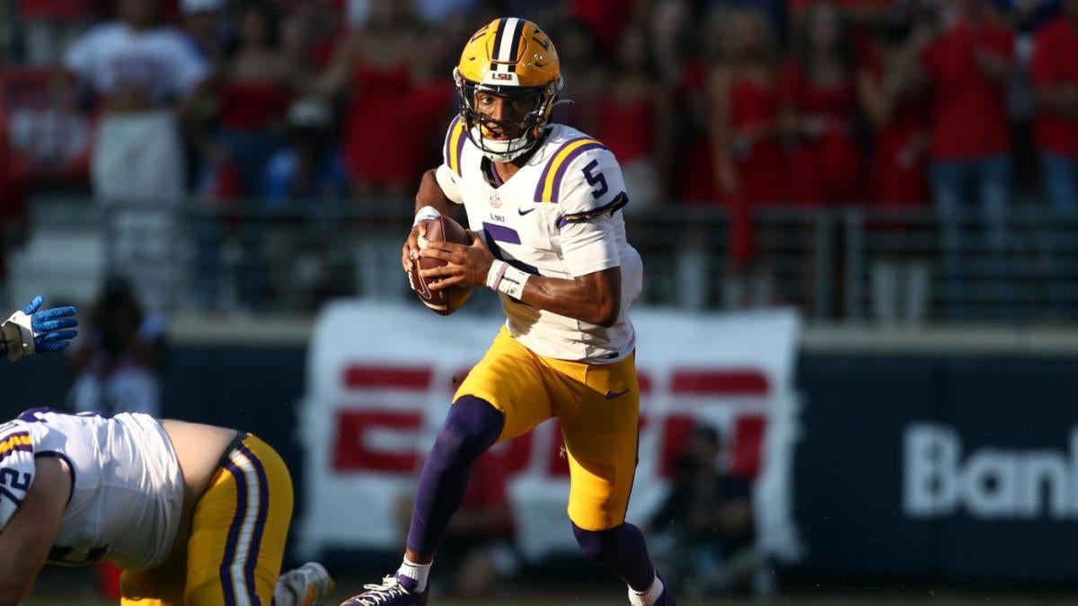 College football scores, schedule, NCAA top 25 rankings, games LSU