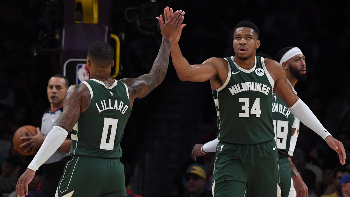 Preseason debut of Damian Lillard-Giannis Antetokounmpo duo reminds us to  be patient with Bucks' progression - CBSSports.com