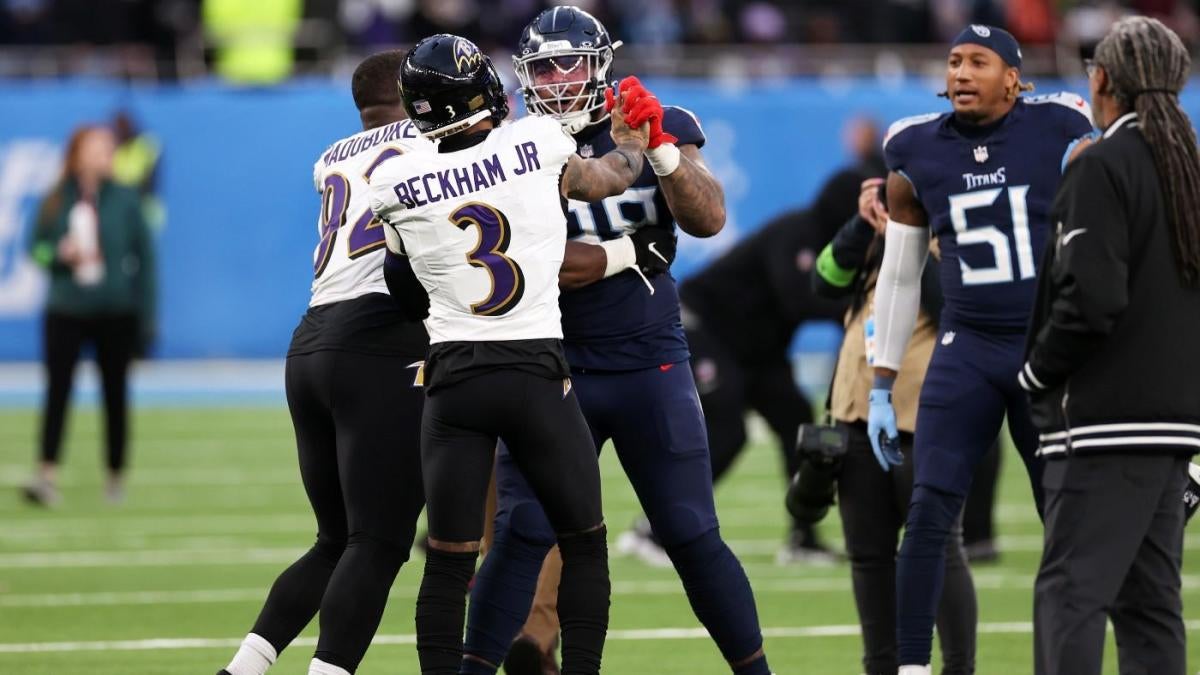 Odell Beckham Jr. And Jeffery Simmons Fight On Field After Ravens-Titans  Game