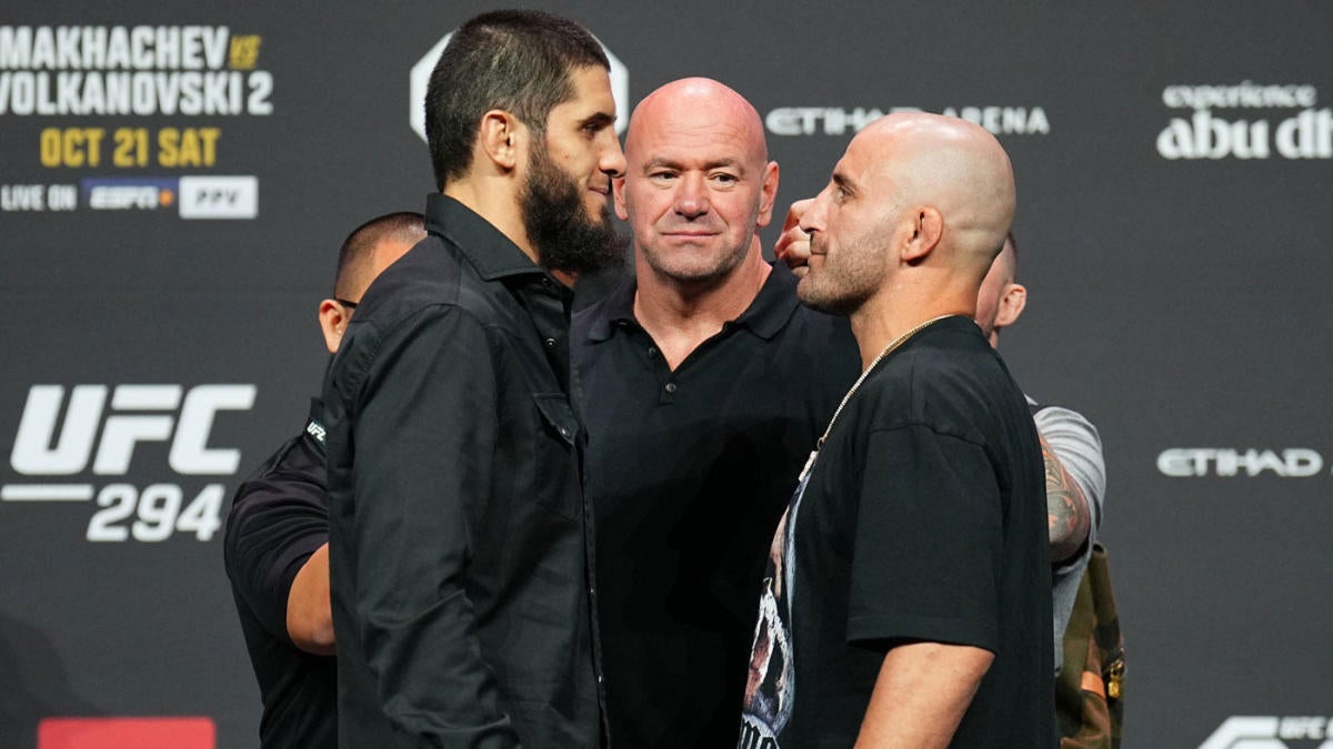 UFC 294 Results: Makhachev Scores Head-Kick KO Over Volkanovski