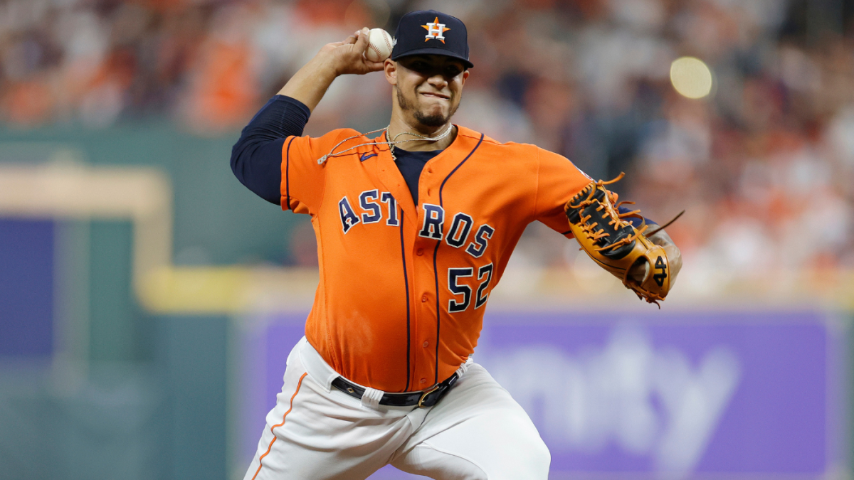 Houston's Bryan Abreu appeals suspension for throwing at Adolis Garcia, is  eligible for ALCS Game 6, Sports