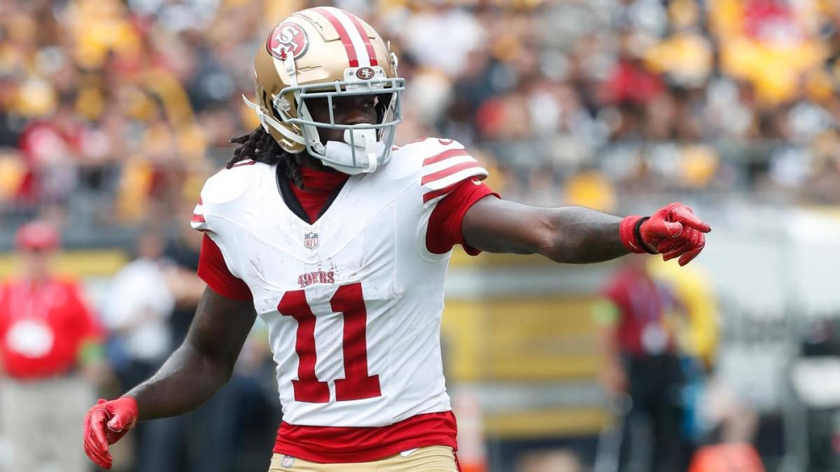 49ers' most recent offer to Brandon Aiyuk lands outside top five of highest-paid WRs, per report - CBSSports.com