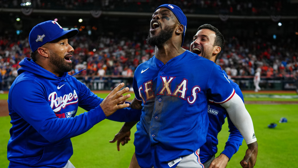 Rangers Win AL Pennant: Texas, Adolis García Make 2023 World Series ...