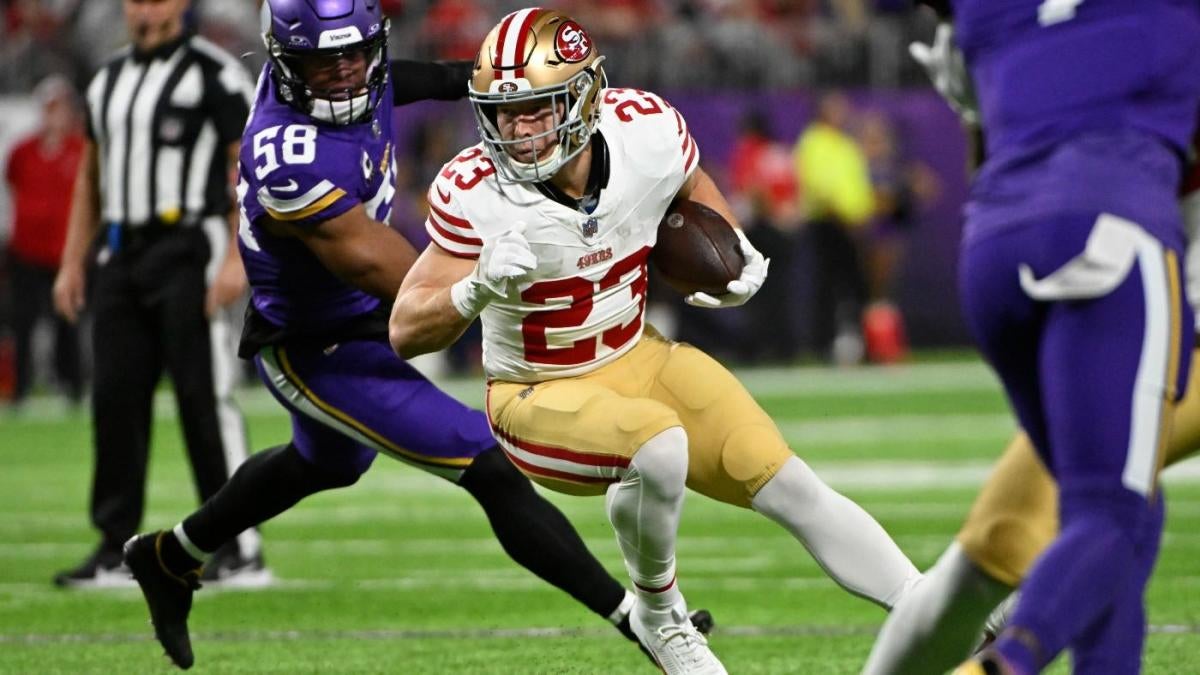 49ers’ Christian McCaffrey passes two Hall of Famers in NFL record books with touchdown vs. Vikings