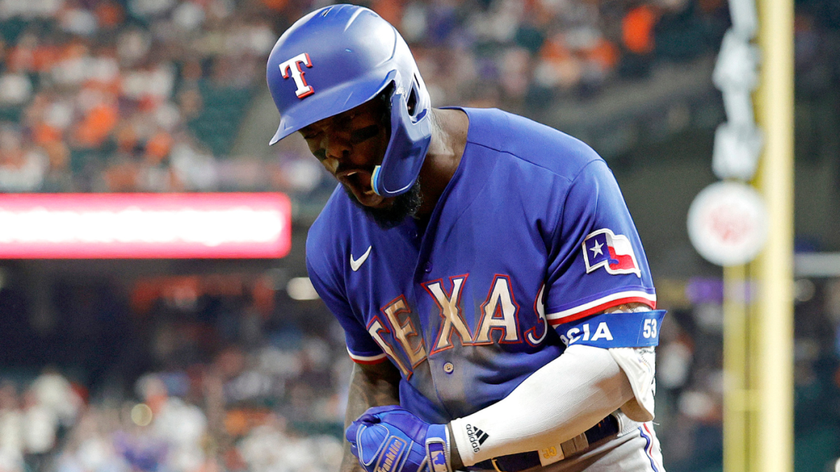 Rangers' Adolis García named ALCS MVP after setting RBI records in jaw