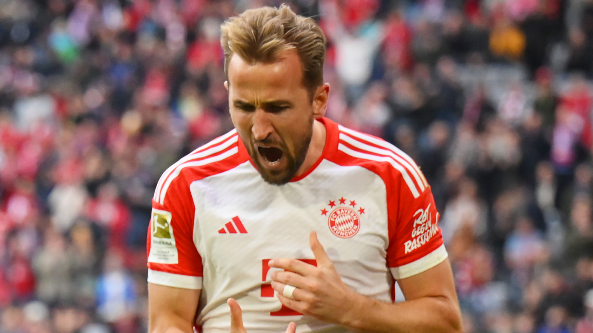 WATCH: Harry Kane scores wonder goal as 10-man Bayern rout nine-man ...