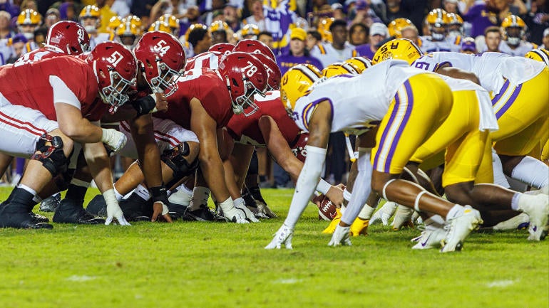 COLLEGE FOOTBALL: NOV 05 Alabama at LSU