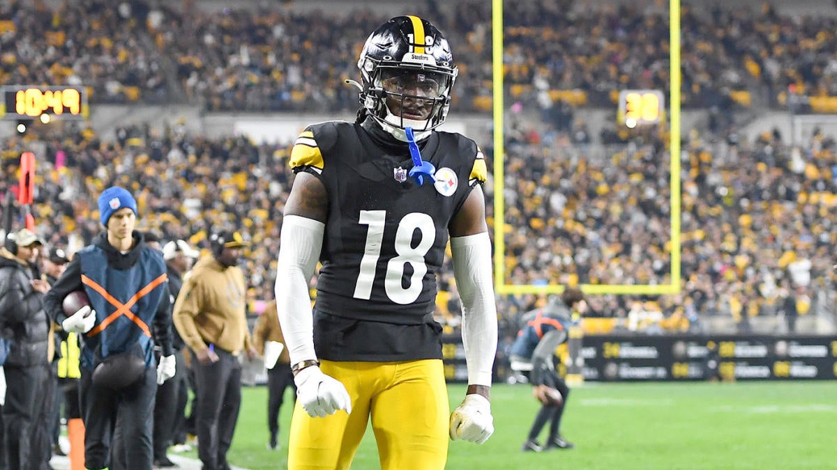 Steelers WR Diontae Johnson Catches First TD Pass In Nearly Two Years ...